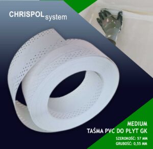 PVC Medium Drywall Tape 57mm x 30m